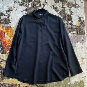 UNIQLO – Rayon Long Sleeve Blouse (L)